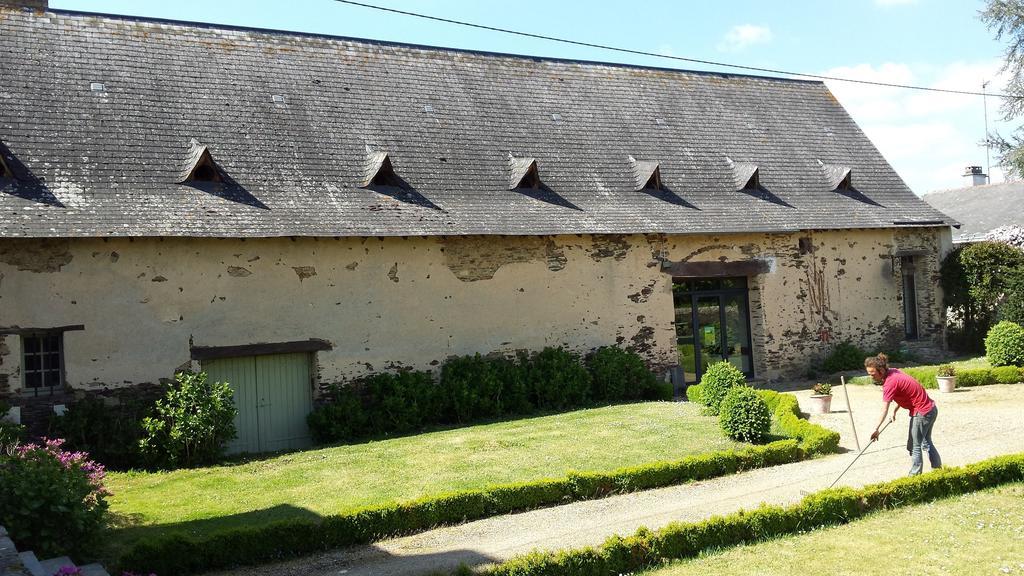 Bed and Breakfast Grange du Plessis Segré Exterior foto