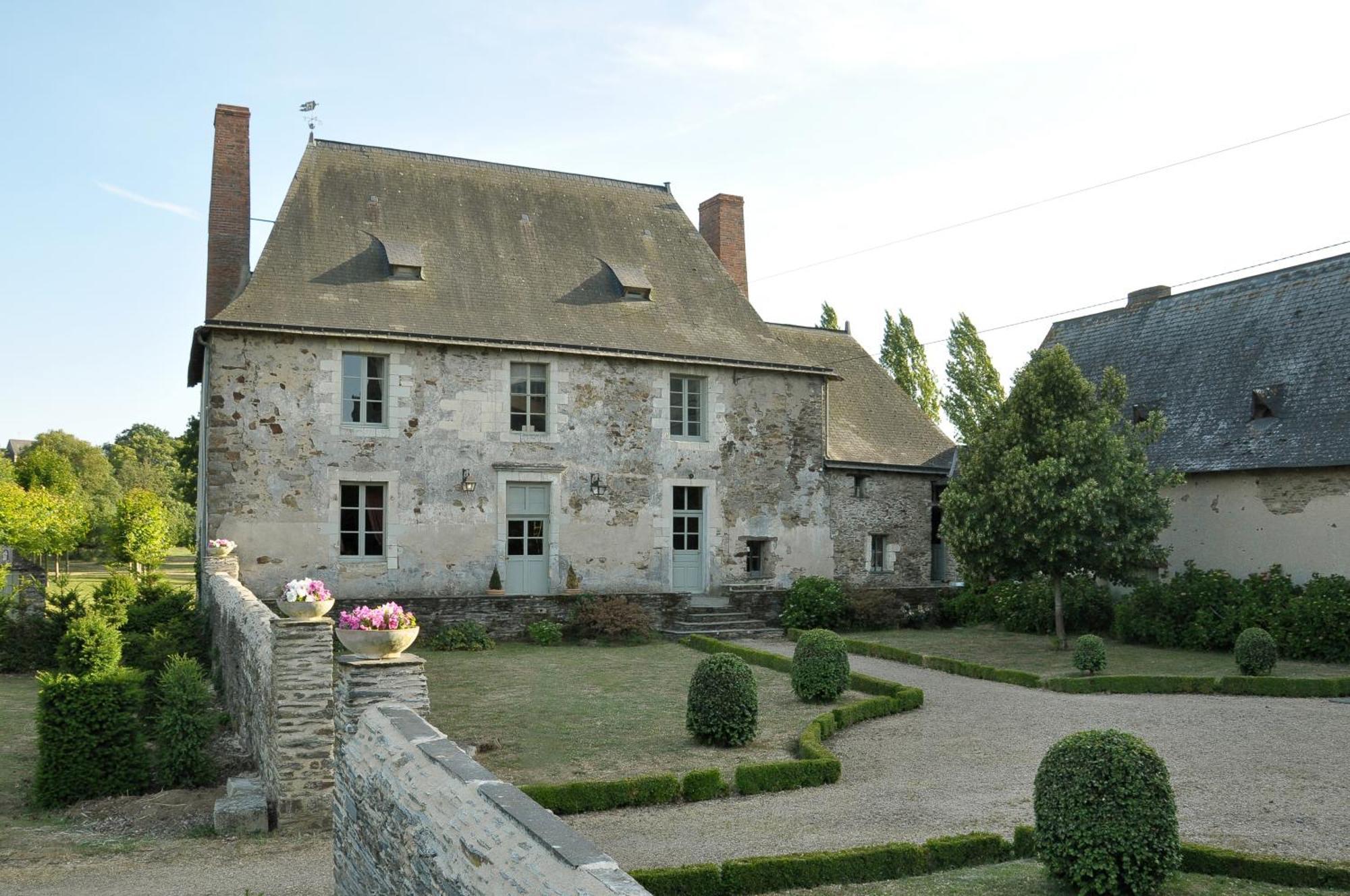 Bed and Breakfast Grange du Plessis Segré Exterior foto
